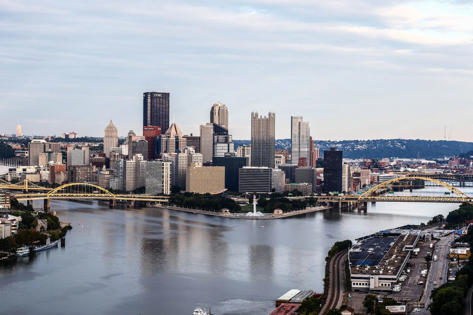 Pittsburgh bridges over the Allegheny River